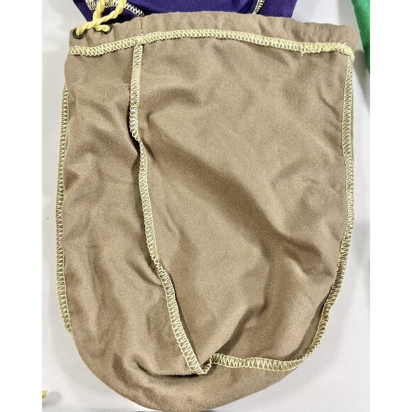 Seven .750 Crown Royal Bags Mixed Lot of 7 Purple, Green, and Tan Bags - Picture 13 of 16